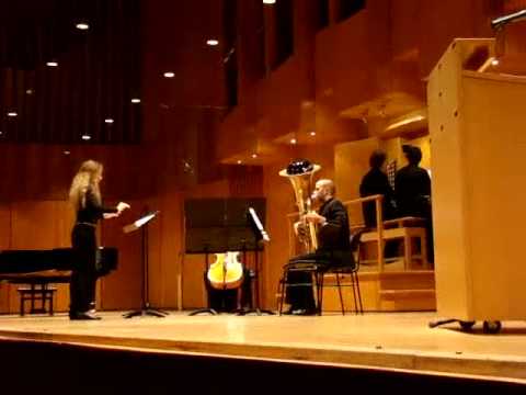 Anna Korsun "3 in 1" for tuba, cello and organ