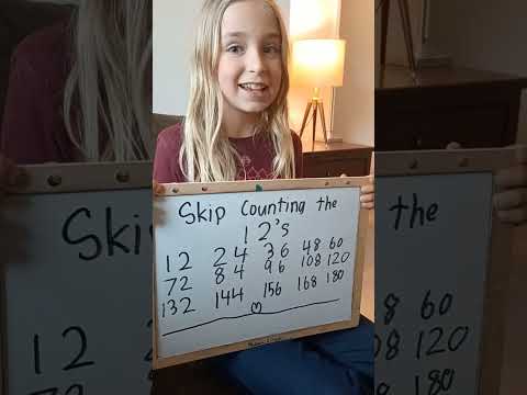 Skip Counting the 12's