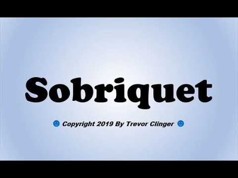 How To Pronounce Sobriquet
