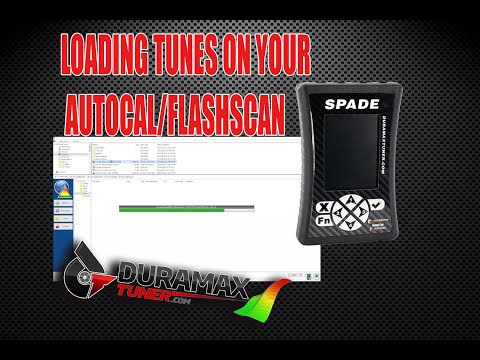 Loading Tunes On EFI Live Autocal / Flashscan