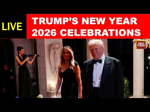 US President Donald Trump Joins New Year’s Eve Celebrations | New Year celebrations | 2026 | Trump