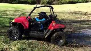 preview picture of video 'Polaris RZR 170 2014 Josh Christmas Reveal and Ridding'