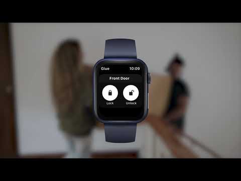 GLUE | Now available on Apple Watch | Got your hands full?