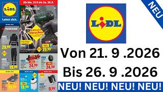 LIDL Prospekt Angebote 21.09.2026 bis 26.09.2026 | Einkaufen DE