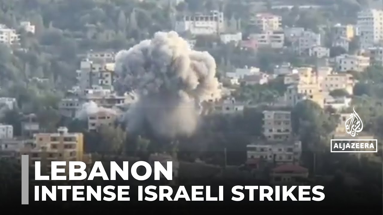 Israel hits multiple towns in southern Lebanon as attacks intensify