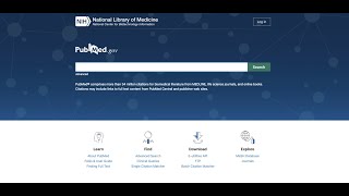 PubMed Tutorial: Locate Research Articles