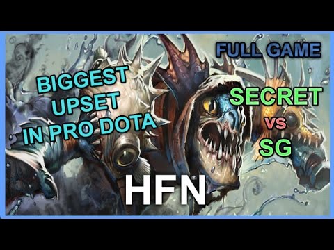 Hfn Slark | Major UPSET | SG vs Secret @ Kiev Major - 7.05 Full Game