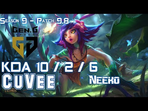 Gen CuVee NEEKO vs JAYCE Top - Patch 9.8 KR Ranked