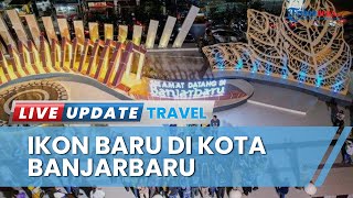 Taman Nol Kilometer Banjarbaru Jadi Ikon Baru, Warga Ramai Serbu Lokasi demi Foto Bersama Keluarga