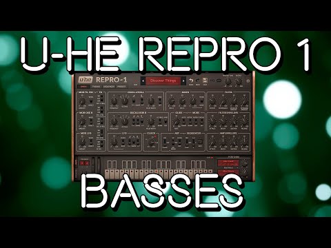 U he REPRO 1 - Bass Presets with Maschine (NO TALK)