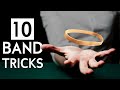 10 SIMPLE Rubber Band Magic Tricks Anyone Can Do | Revealed