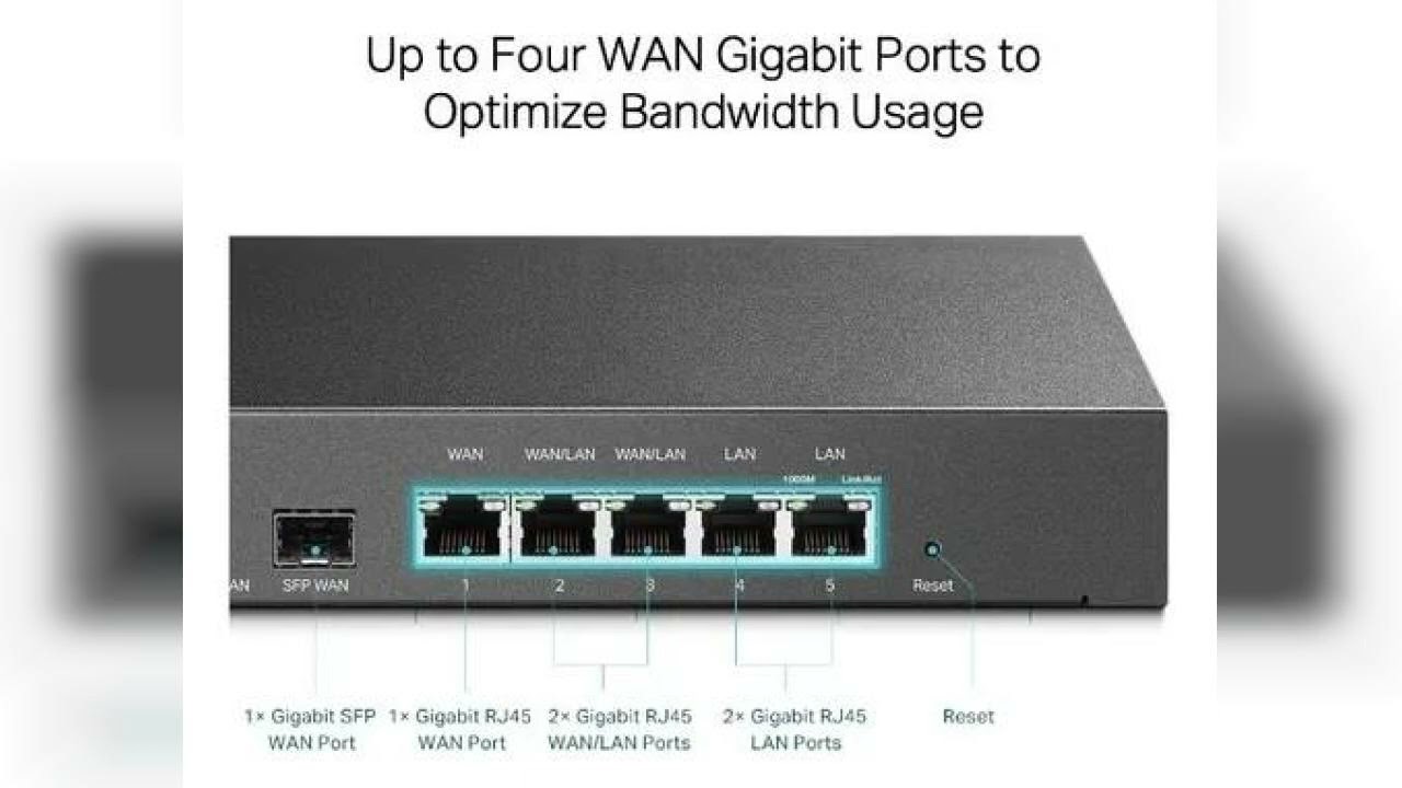 Miniatura da avaliação em vídeo de Roteador VPN TP-Link Omada ER706W Gigabit Load Balance
