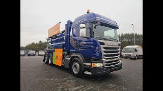 Scania Amphitec VORTEX ATEX EURO 6 vacuum suction loader combination sewer cleaner for sale - Image 4 | Autoline AU Scania Amphitec VORTEX ATEX EURO 6 vacuum suction loader combination sewer cleaner | Image 4 - Autoline