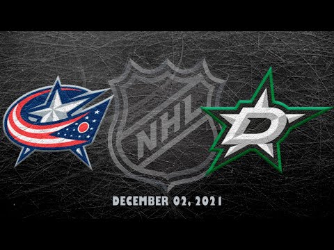 NHL Blue Jackets vs Stars | Dec.02, 2021