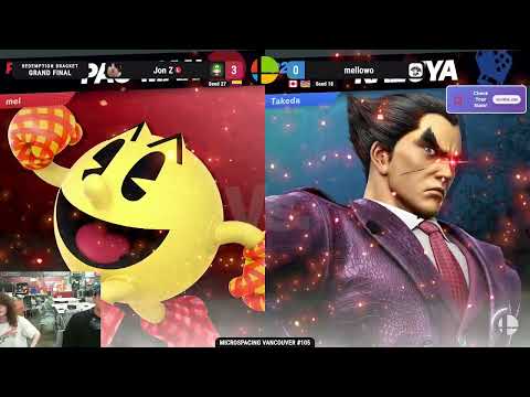 Microspacing Vancouver #105 - Jon Z VS mellowo - Redemption Bracket Grand Final
