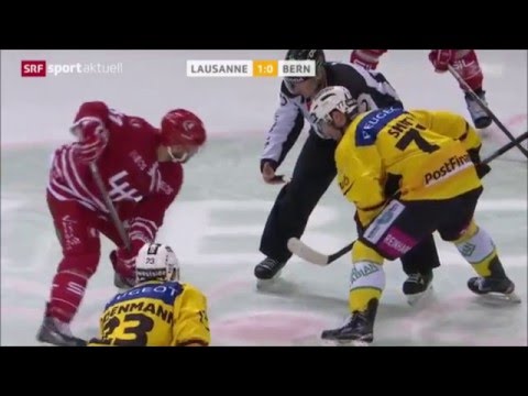 Lausanne HC vs. SC Bern (1:4) - 02.10.2015
