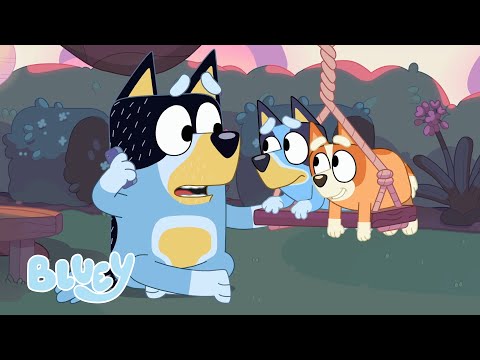 Capa de melhores momentos de Bandit | Bluey Português Brasil Canal Oficial