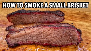 How to Smoke a Small Brisket