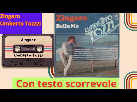 Zingaro - Umberto Tozzi