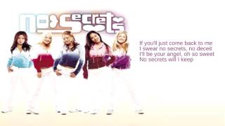 No Secrets: 11. No Secrets (Lyrics)