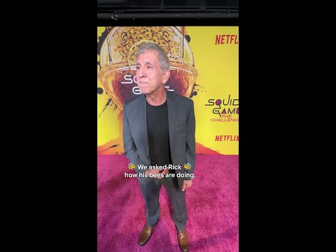 We asked Rick how his bees were doing 🥲 #SquidGameTheChallenge