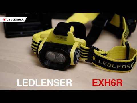 Led Lenser EXH6R Yellow Headtorch 250LM