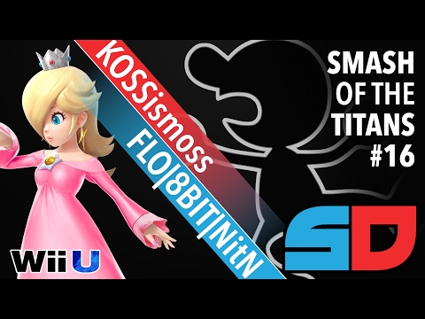Smash of the Titans #16 - Loser Quarters: FLO|8BIT|NitN (Rosalina/Charizard) vs KOSSismoss (G&W)