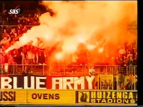 Hfc Haarlem - Excelsior 31-05-1997 laatste wedstrijd Piet Keur