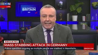 Mannheim mass-stabbing LATEST | Attacker appears to have TARGETED anti-Islam rally in Germany
