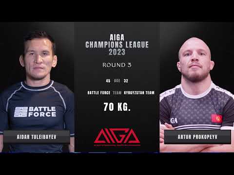 - 70 kg Aidar Tuleibaev Battle Force vs Artur Prokopev KNT
