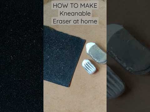 How to make Kneadable Eraser at home 👍 very easy❤️