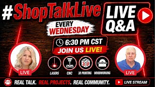 #ShopTalkLive | www.ShopTalkLive.Live | Shop Talk Live Weekly Wednesday Night Live Q&A Ep118