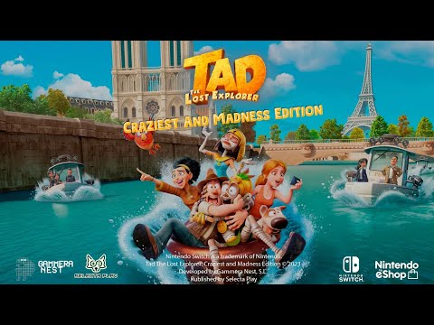 Tad the Lost Explorer. Craziest and Madness Edition NSW - Official Trailer ESRB thumbnail