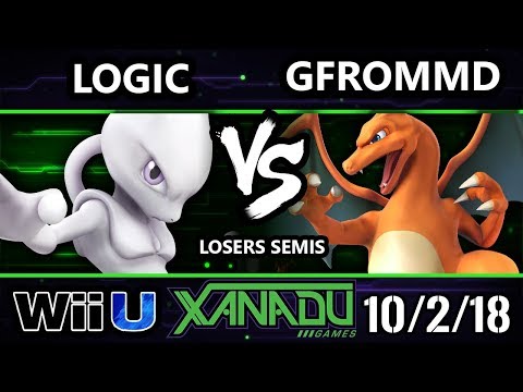 S@X 270 Smash 4 - VGBC | Logic (Mewtwo, Olimar) Vs. GFromMD (Charizard) Wii U Losers Semis