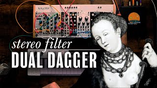 Video thumbnail for Shakmat Modular - Dual Dagger. Amazing Stereo Filter!! by The Unperson