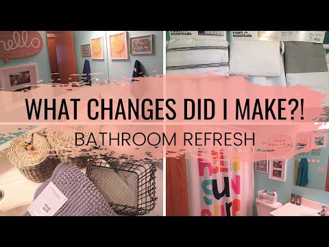 Bathroom Refresh || Simple Changes || 2020