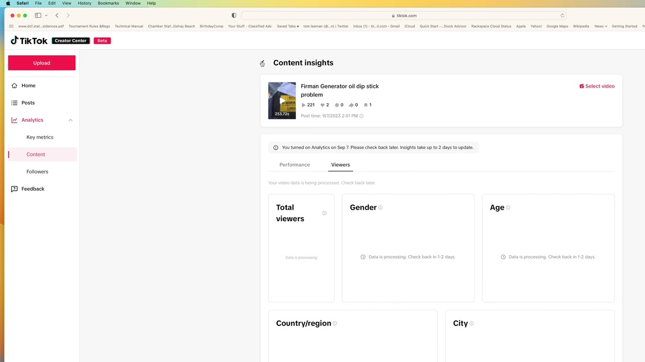 Pusat Kreator TikTok Beta di Desktop
