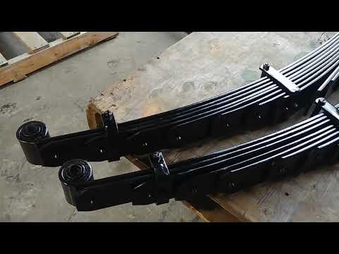 Ford F-250 F-350 2008 - 2018 - Rear Softride Springs 12 leaves vs factory 3/1 or 4/1