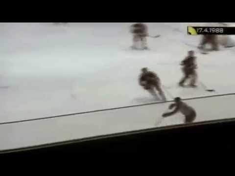 Sparta Praha-Dukla Jihlava 17-April 1988 playoff