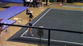 preview picture of video 'Heather Hannon - Level 10 State Meet 2012 Floor'