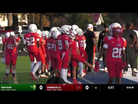 Grayson Green vs Gainesville - 12U - 2025 GFL Championships - QwikCut Sports Network