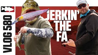 Insane Smallmouth Action on the Evergreen FA Jerkbait
