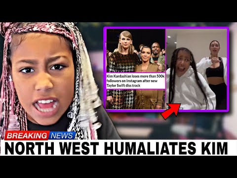 North West HUMILIATES Kim after Taylor Swift's diss track Kim | kim breaks down