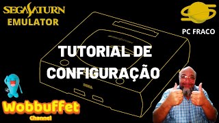 TUTORIAL DE CONFIGURAÇÃO DO EMULADOR DE SEGA SATURN | Jogando Games do Saturn em PC fraco Mednafen