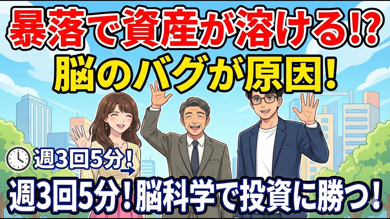 投資で勝てない本当の理由は『メンタル』です【脳科学が証明した3つの解決策】