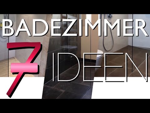 7 Ideen zu Badezimmer und Badtrends
