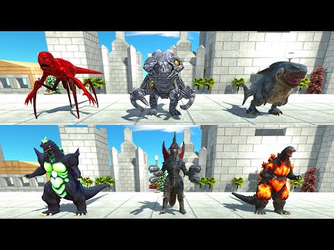 Team Megalodon Rex; Orga; Titanus Red VS Super Godzilla; Godzilla Burning; Gigan final war