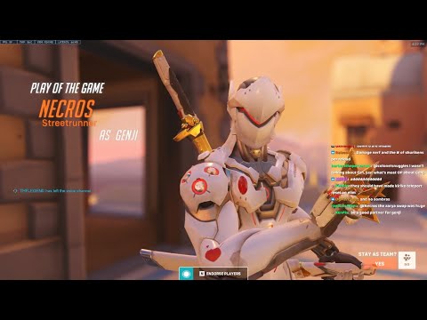 Overwatch 2 Fastest Genji God Necros Hits Grandmaster 1 Rank Again