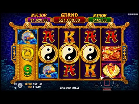 5 Lions Gold Bonus Feature (Pragmatic Play)