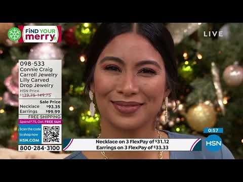 Connie Craig Carroll Jewelry Lilly Carved MotherofPearl ...